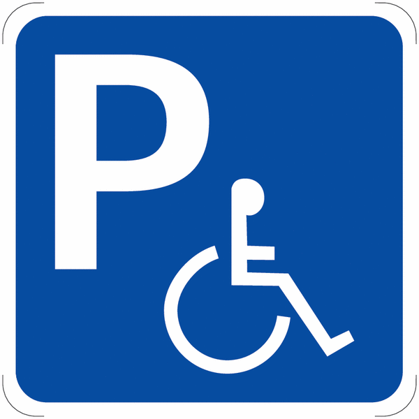 Cartelli segnaletici "Parcheggio disabili"