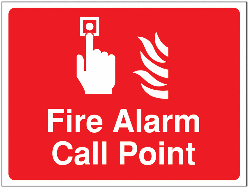 Construction Signs - Fire Alarm Call Point | Seton