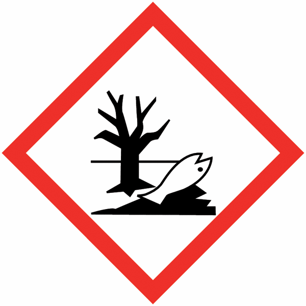 Paneles y pegatinas de productos peligrosos CLP "Peligro para el medio ambiente" - GHS09