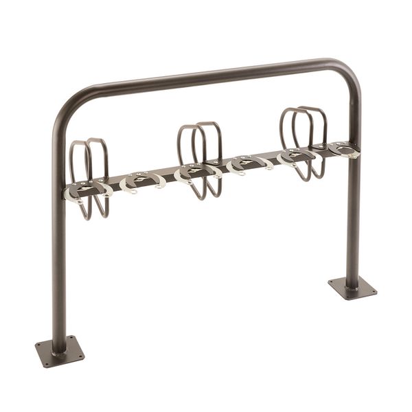 Porte-vélos Sol 2 Places – Râtelier En Acier Chromé – LupexShop – Neuf
