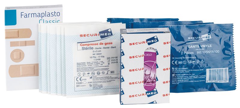 Kit de secours 10 soins