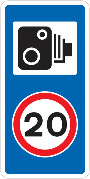 Quality Road Traffic Camera Speed Limit Signs | Seton