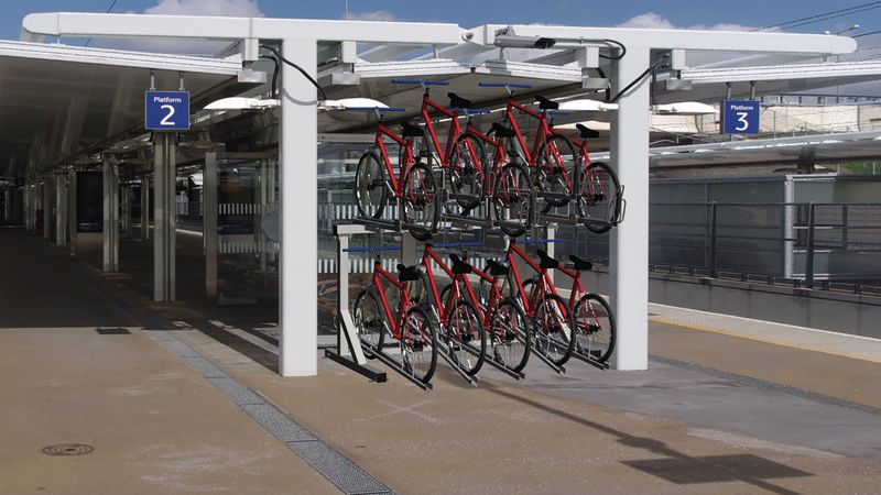 Double Stack Cycle Rack