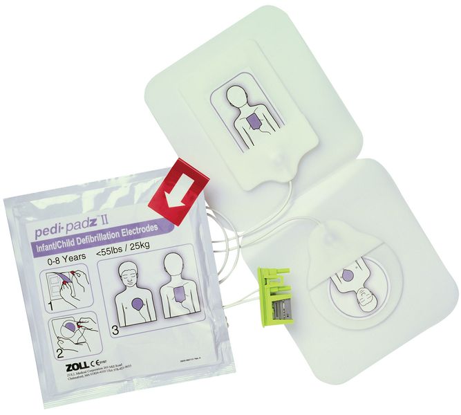 Electrodes/patchs défibrillateur AED Plus® ZOLL