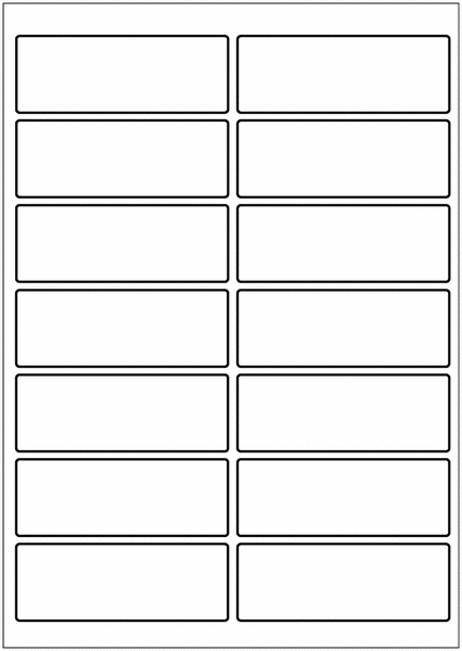Lot De 50 étiquettes Prix Blanches Avec Cordons - 70x35 Mm - Pour Cadeaux, Bricolage Ou étiquetage - 3