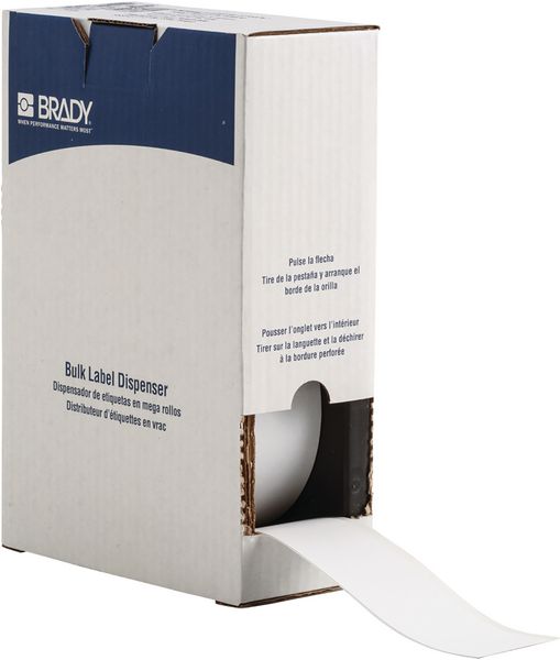 Etiquette à métaux détectable résistante ToughWash™M710