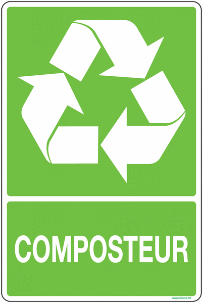 Lot De 60 Autocollants Ronds Tri Sélectif PVC - 20 Poubelle, 20 Recyclage Bleu, 20 Compost Vert - Diamètre 10 Cm Pour Maison, Bureau, École