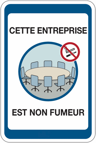 Panneaux et autocollant interdiction de fumer et vapoter | Seton