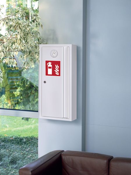 Aufputz-Schutzschrank 6 kg/Liter (weiß, mit Schloss/Schlüssel Aufputz-Schutzschrank 6 kg/Liter (weiß, mit Schloss/Schlüssel