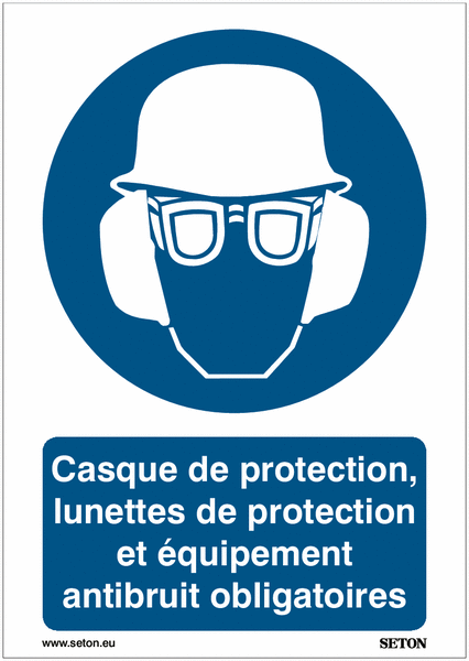 Panneaux "Port De Chaussures De Sécurité Obligatoire" - PVC A5