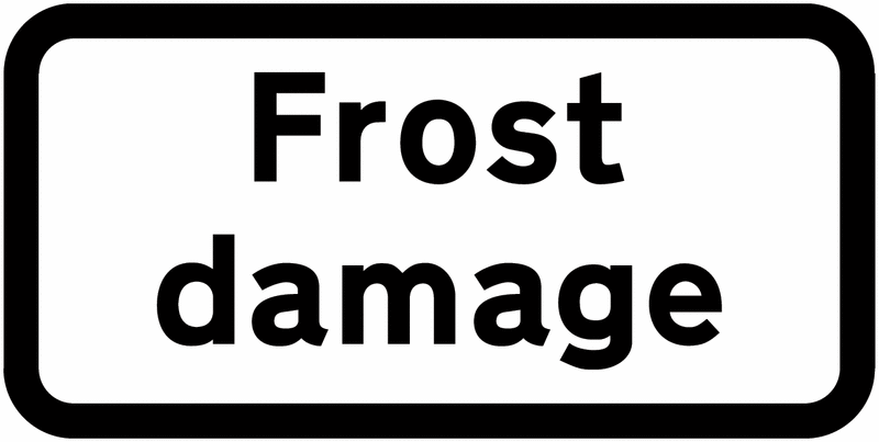 Traffic Signs - Frost Damage - Fast, Zero-Fuss Delivery | Seton