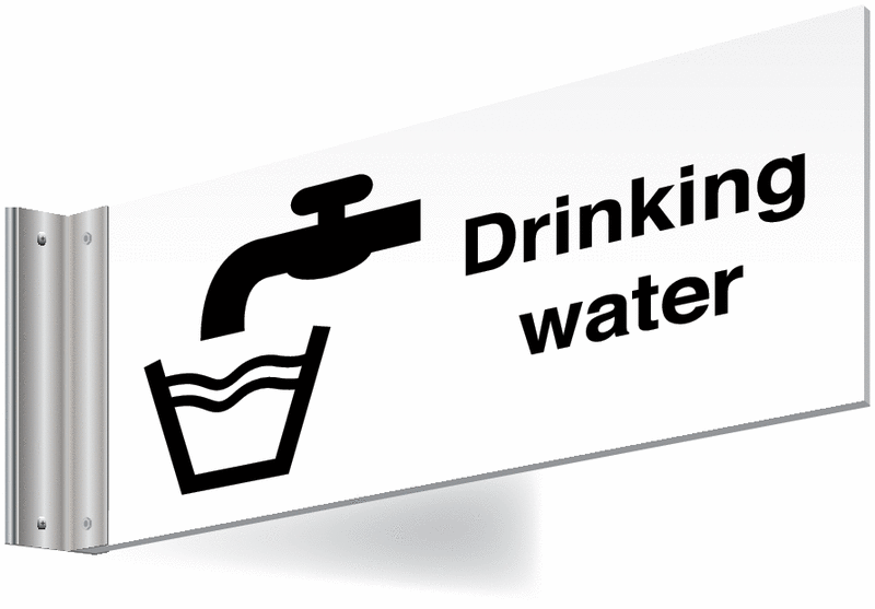 Water Collection Point Sign Drinking Water Corridor Signs | Seton