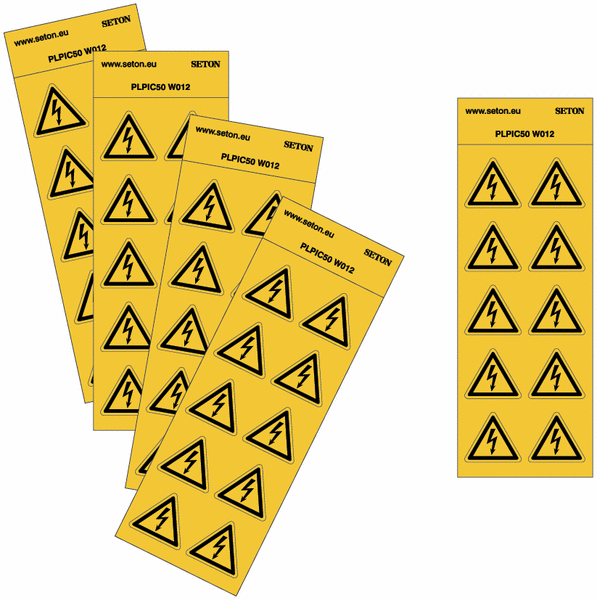 Panneaux danger électrique - Pictogramme électrocution | Seton