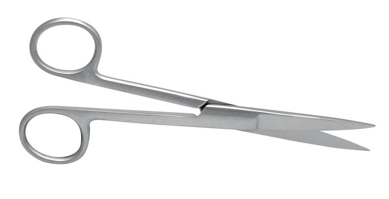 Ciseaux médicaux bouts pointus droits