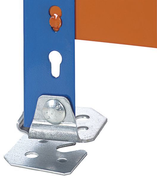 Heavy-Duty Boltless Racking - Metal Feet & Fixings | Seton