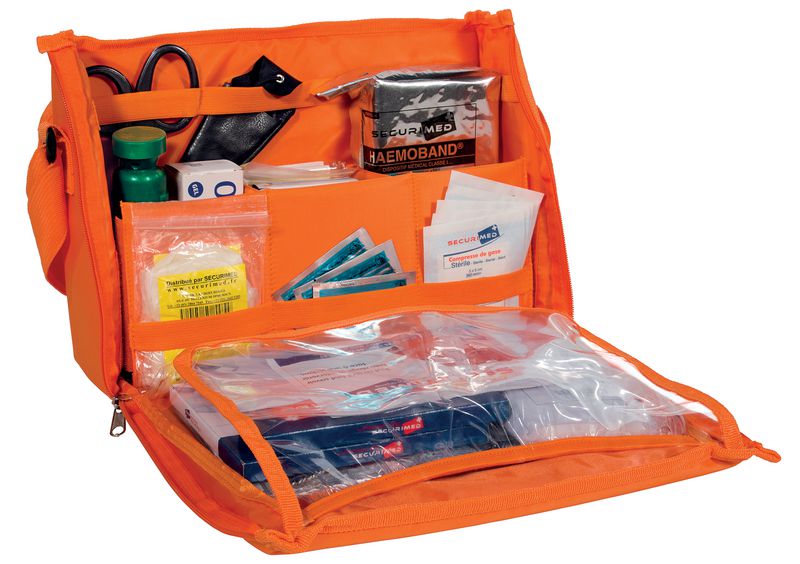 Sacoche médicale de soins d'urgence