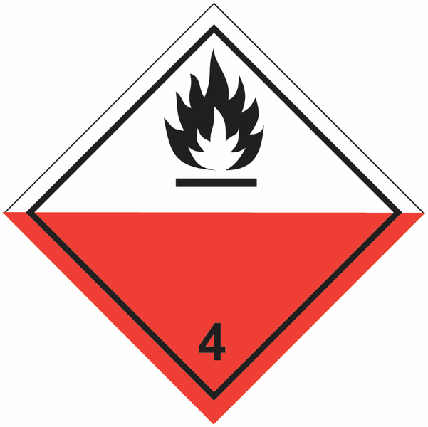 Plaques ADR CARGOPARTS CARGO-T046 - Dimensions 40 X 30 Cm, Pour Transport Matières Dangereuses, Poids 0,64 Kg