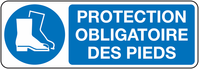 Panneau Signalisation Obligation Chaussures De SÃ©curitÃ© Panneau
