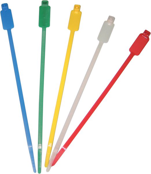 Colliers Plastiques Colorés Assortis – Lot Neuf Pour Marquage Et Identification