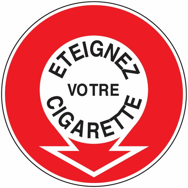 Panneau Cigarette électronique interdite