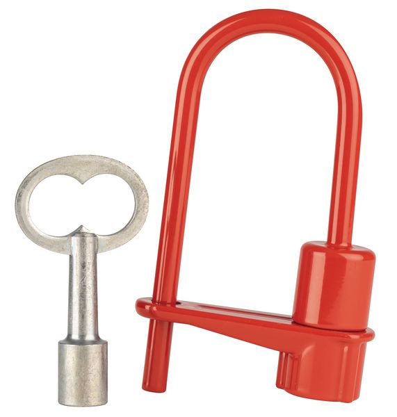 Lot De 10 Cadenas De Sécurité En Nylon De 38 Mm Avec Clé Pour