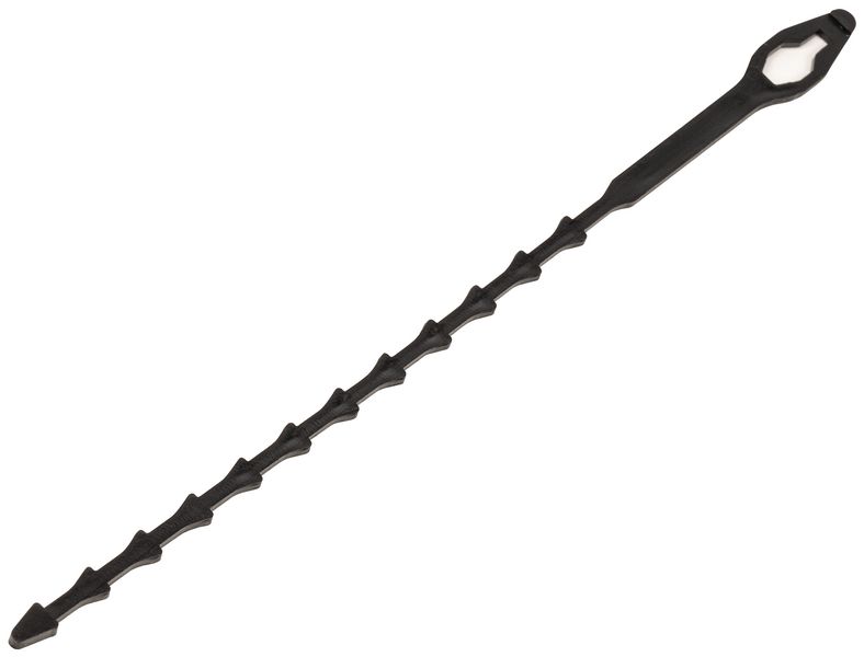 Lot De 400 Colliers De Serrage Réutilisables Noir - 250x7.6mm - Marque AGT Neuf