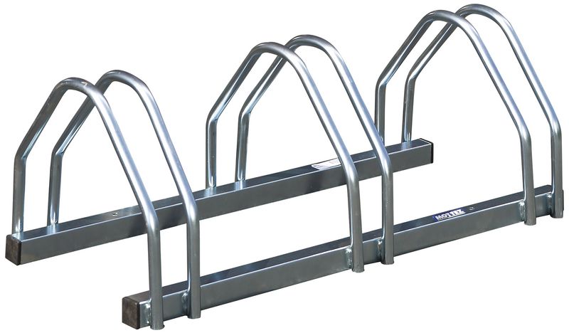 Cycle Rack Vinyl Floor Mounted Cycle Rack. Fast, Easy, Fuss-Free Delivery | Seton
