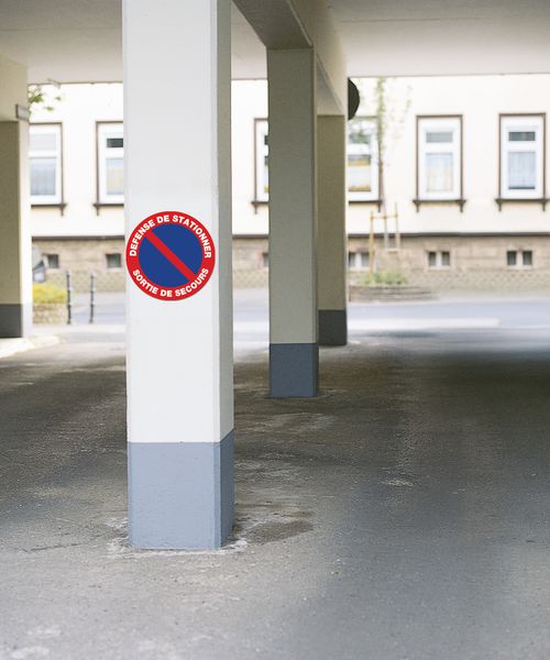 Panneau De Signalétique 'Issue De Secours / Défense De Stationner' - Neuf, Marque TSME