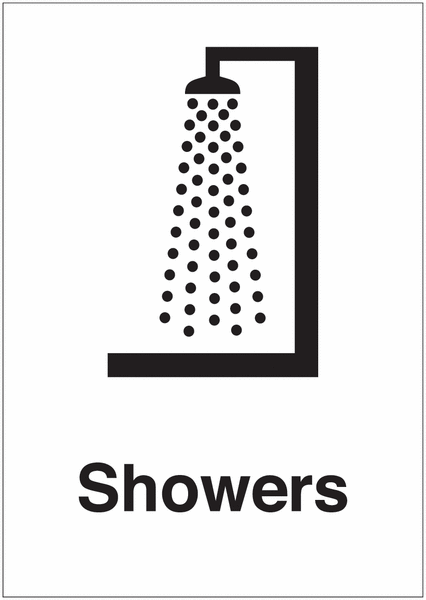 Showers Sign | Seton