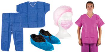 Vêtement de protection jetable, vêtement médical jetable Securimed