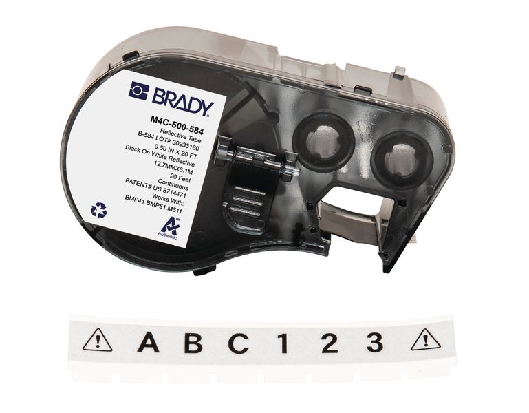 Etiquettes haute visibilité rétroréfléchissantes M511