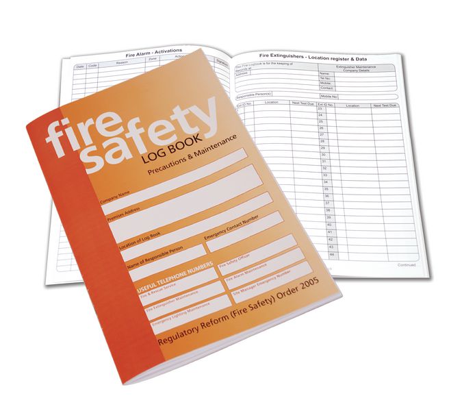 Fire Log Books And Fire Safety Document Storage
