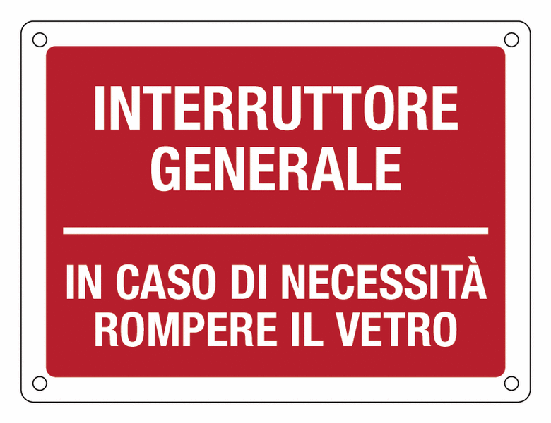 Segnaletica di allarme antincendio 12 x 8 pollici riflettente alluminio Segnaletica di allarme antincendio 12 x 8 pollici riflettente alluminio