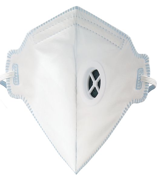 Masque FFP2 Blanc En Forme De Poisson – Certifié CE 2233 – Sans Valve, Respirant – Emballage Individuel - 6