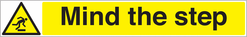 Mind The Step Signs | Seton