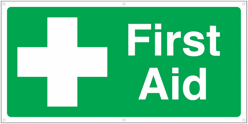 Banner Signs - First Aid | Seton
