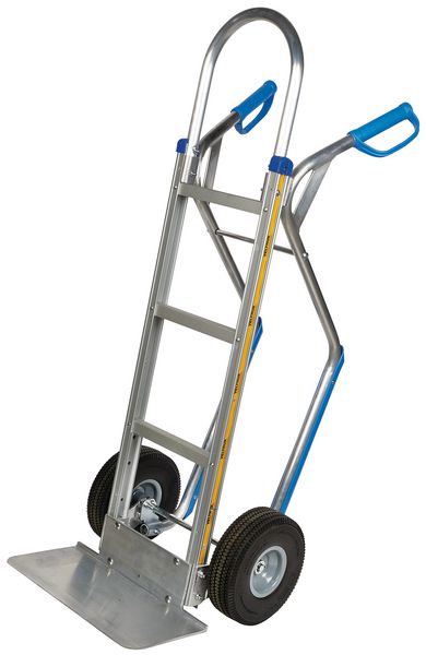 Amucolo 330 Lb. Capacity Extendable Folding Aluminum Four-Wheel Flatbed Car Platform Trolley Portable Hand Truck Cart Yead-CYD0-M2J