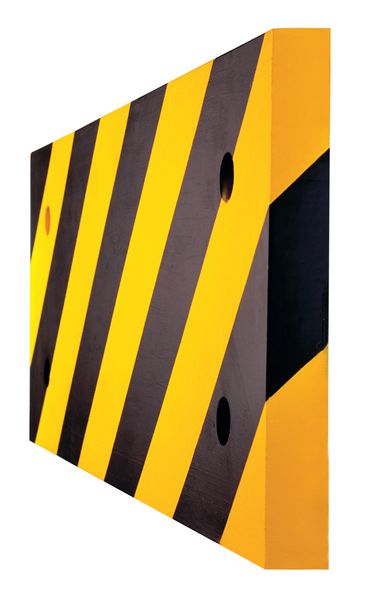 Lisse+en+polyurethane+jaune+et+noir