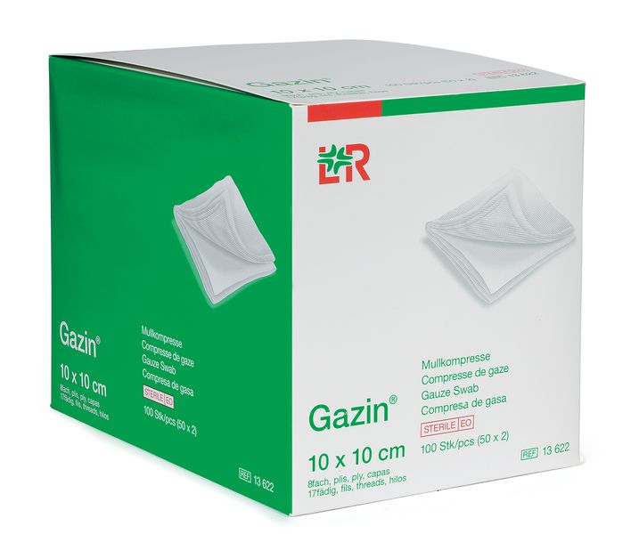 Sachet+de+2+compresses+de+gaze+steriles