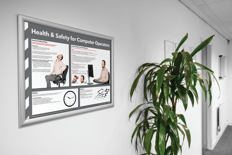 Computer Health And Safety Poster