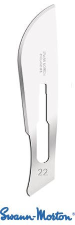 Lames de bistouri Swann-Morton compatibles manche n°4