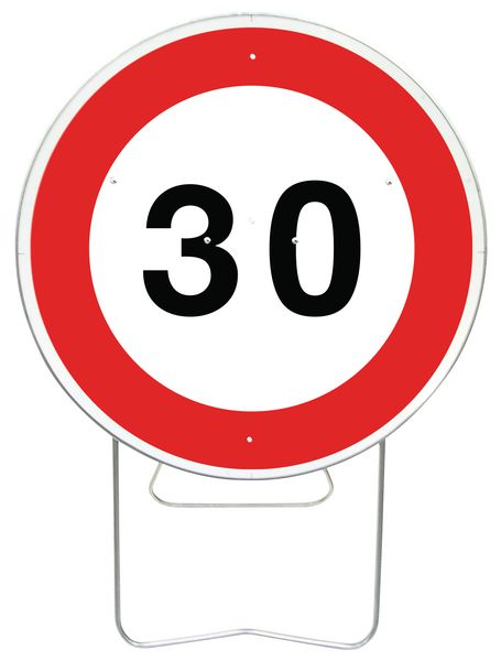 Panneau De Signalisation Temporaire Limitation De Vitesse 30 Seton Panneau De Signalisation Temporaire Limitation De Vitesse 30 Seton