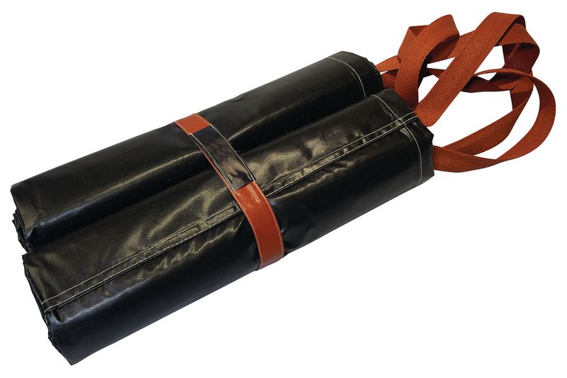 Lot 2 Bâches Ignifugées Haute Température – Diamètre 12 Pouces, Découpe Intégrée