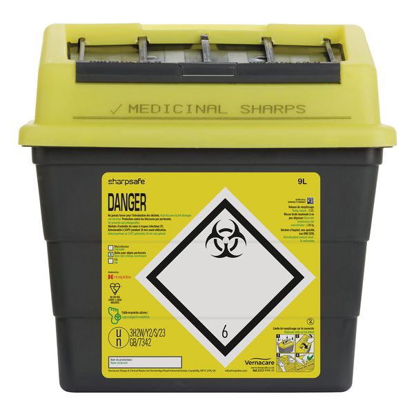 Recuperateurs+de+dechets+medicaux+Sharpsafe®