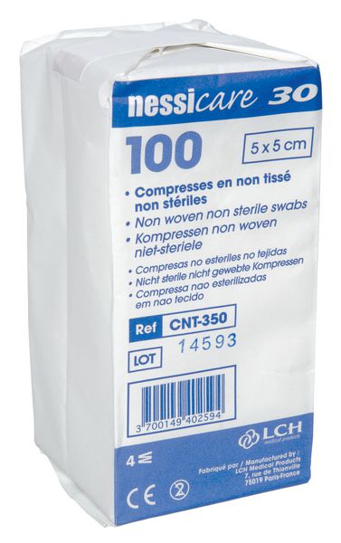 Compresse+en+non-tisse+non+sterile