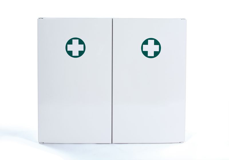 Armoire à pharmacie en ABS 2 portes - vide