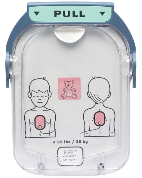 Electrodes/patchs défibrillateur HeartStart HS1