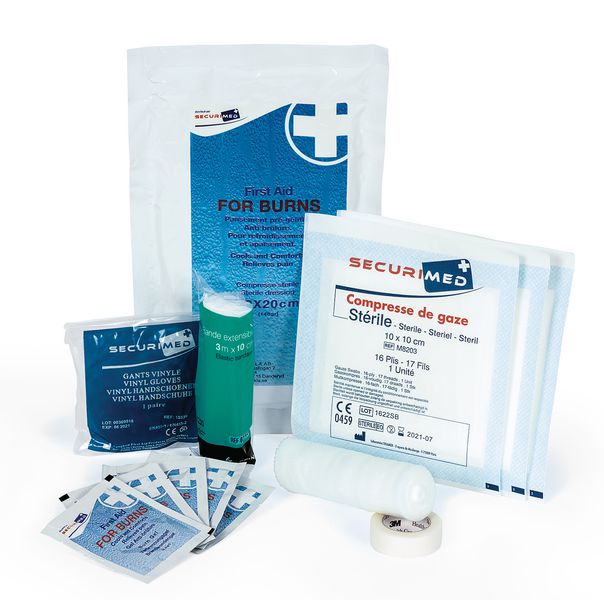 Kit de secours brûlure thermique