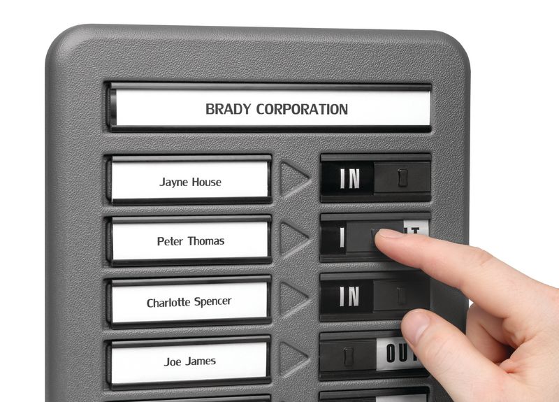 Sign Out Boards For Offices