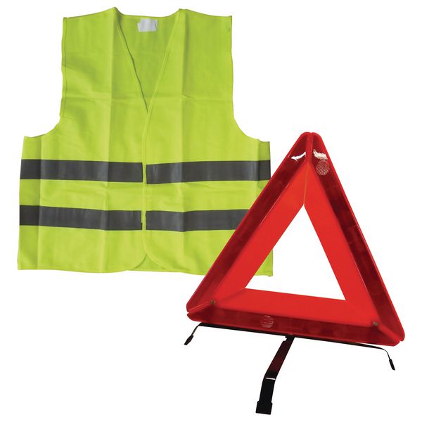 Prix spécial Kit de signalisation auto obligatoire, gilet fluo triangle  de signalisation